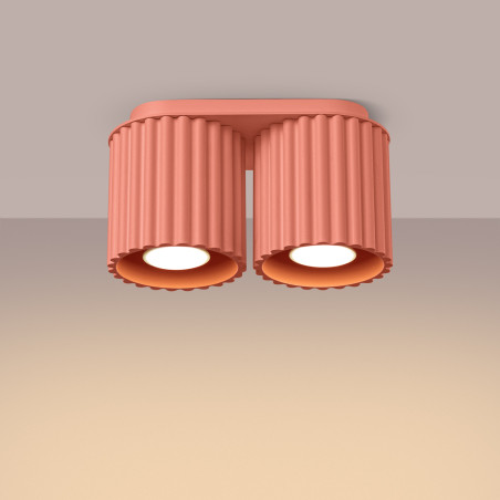 Lampada da soffitto AURA 2 pesca GU10