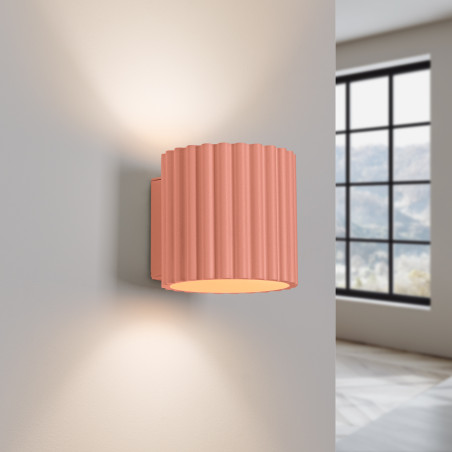 Wall lamp AURA peach G9