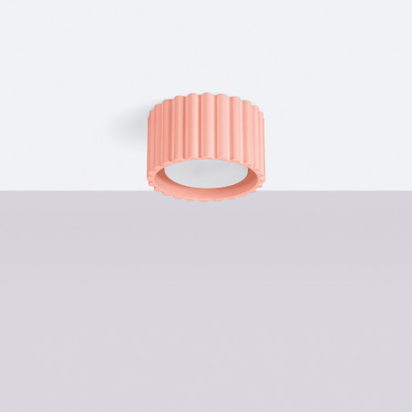 Plafond AURA 1 apricot Gx53