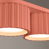 Plafond AURA 2 apricot Gx53