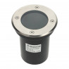 LUMINAIRE IP65 GU10 ENCASTRÉ DANS LE SOL PVC+INOX