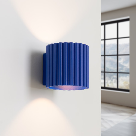 Lampada da parete AURA ultramarine G9