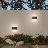 LED wall light 2x6W IP65