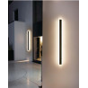 Linear wall lamp LED 30W black 120cm