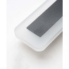 Lampada da parete lineare a LED 30W nero 120cm