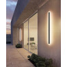 Lineare LED Wandleuchte 30W schwarz 120cm