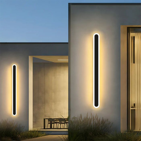 Applique lineare LED 30W acrilico 120cm rotondo