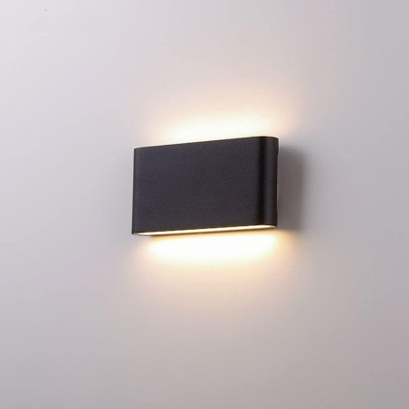 LED wall light 2x6W IP65