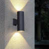 WALL LIGHT 2XGU10 BLACK