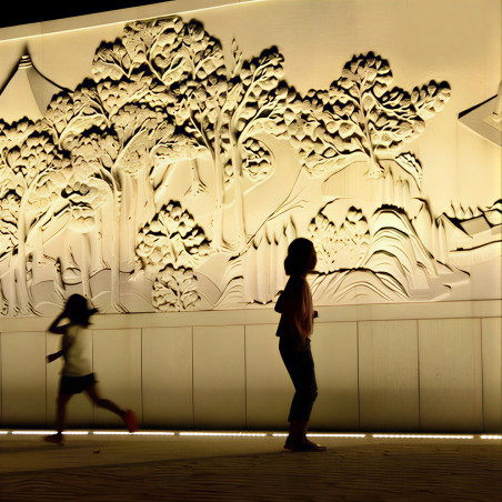 Bañador LED 24W 90˚ IP67 Empotrable Suelo