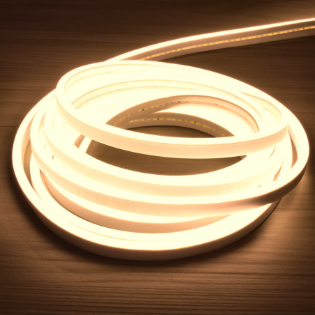 Néon Flex LED 24V 7W/m IP65 Coupe 2,5 cm