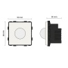 Glass series PIR motion sensor