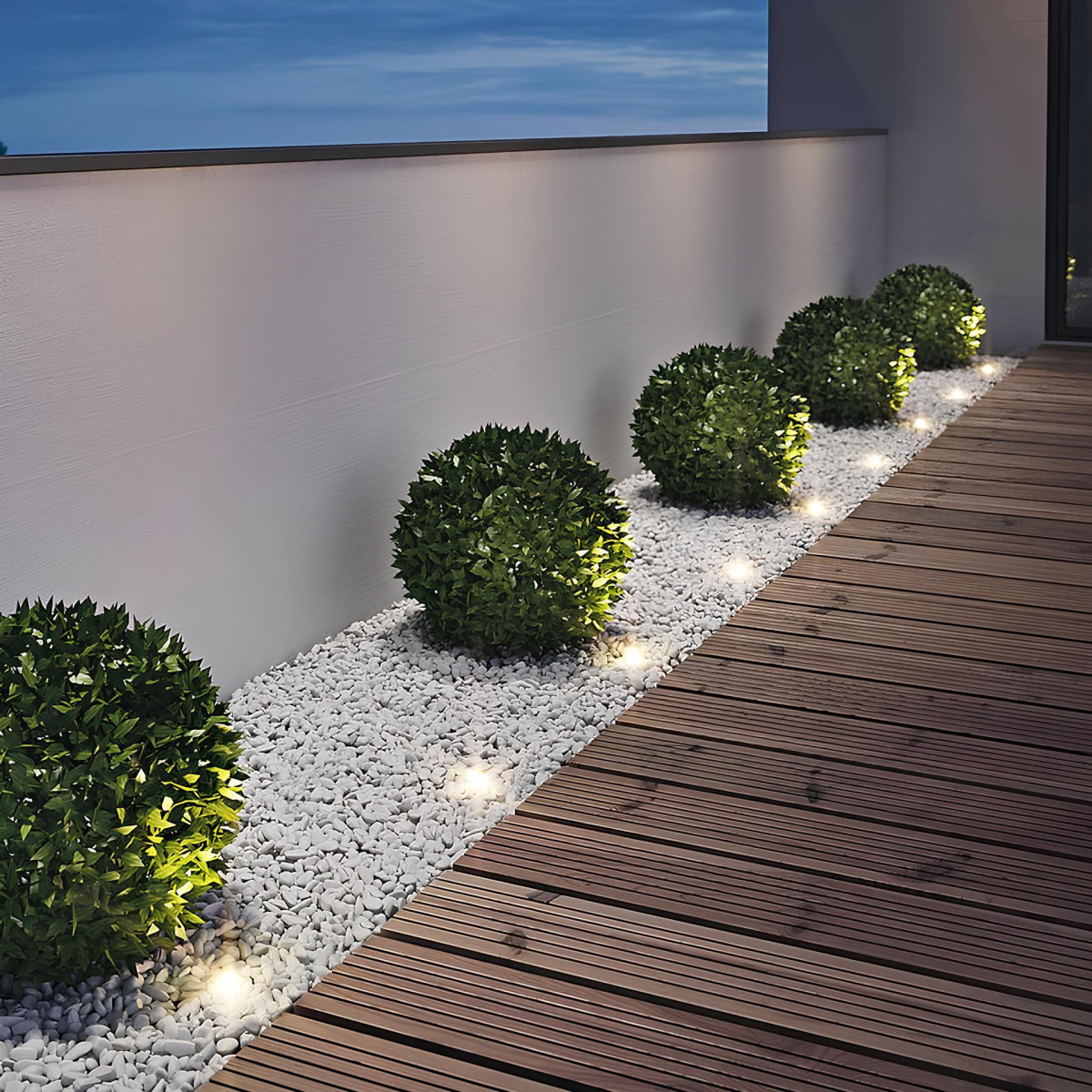 Foco Exterior LED 1W Empotrable Suelo IP65
