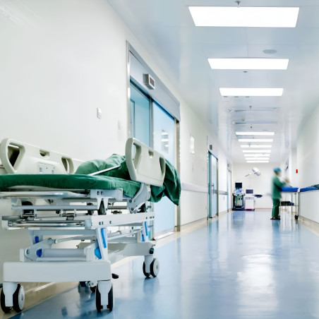 LED Panel - Extra-slim, 72W, 60X120 cm white frame