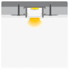 Perfil Aluminio Empotrable para Escayola / Pladur para Tira LED hasta 20mm