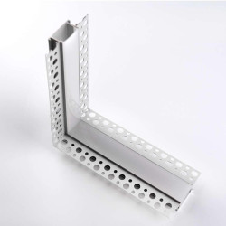 Aluminium Einbauprofil für Gips / Trockenbau L