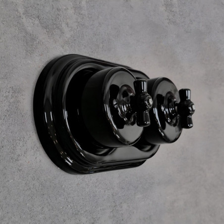 Cadre en porcelaine double surface d'installation