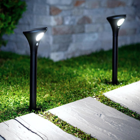 Baliza solar LED IP65 sensor de movimiento