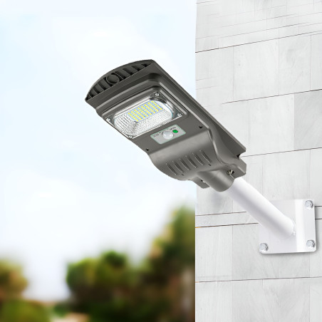 Lampadaire solaire à LED de 20W avec détecteur de mouvement