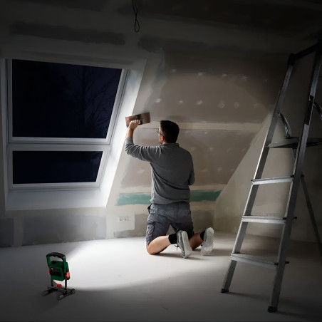 Projetor LED Portátil Recarregável 20W 1200lm IP54