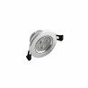 Downlight led 3W plata