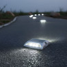 LED solar road stud with leg + reflector