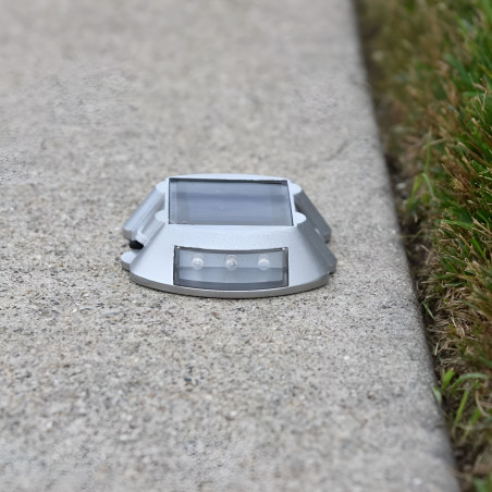 Baliza solar de carretera 2x3 LED flash