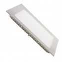 Downlight - SILVER Square 18W Panel