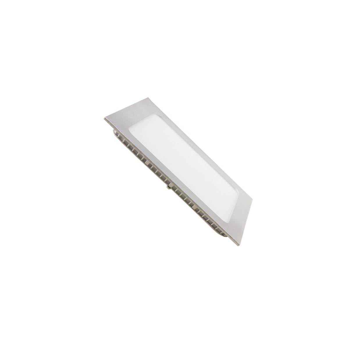 Downlight - SILVER Square 18W Panel