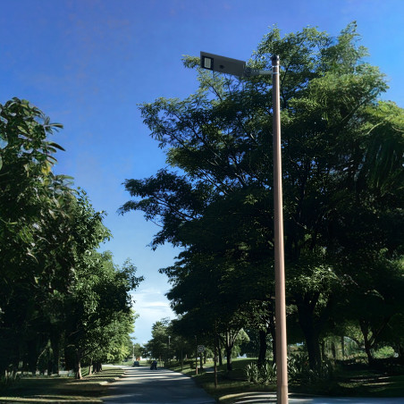 Lampadaire solaire à LED de 60W