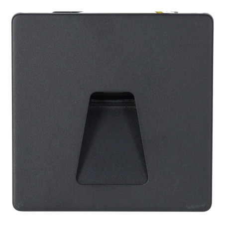 Segnapasso LED Esterno 3W Incasso Parete Trapezio