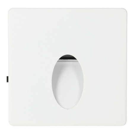 Balise LED Extérieure 3W Encastrable Murale Carré Ovale