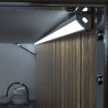 Perfil angular aluminio tira led 1 m