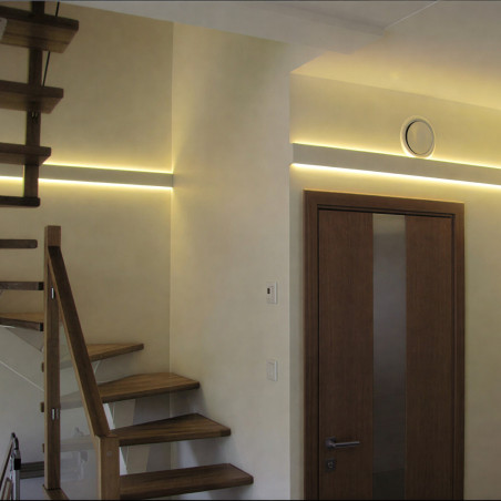 Aluminium-Profilleiste LED-Doppelseitenbeleuchtung 1m