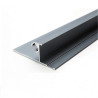 Aluminium profile led strip 2m for baseboard - indirect light
