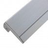 Profilé en aluminium pour bande de leds pour escaliers
