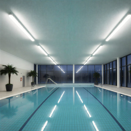 Pantalla estanca 1 tubo 1500mm