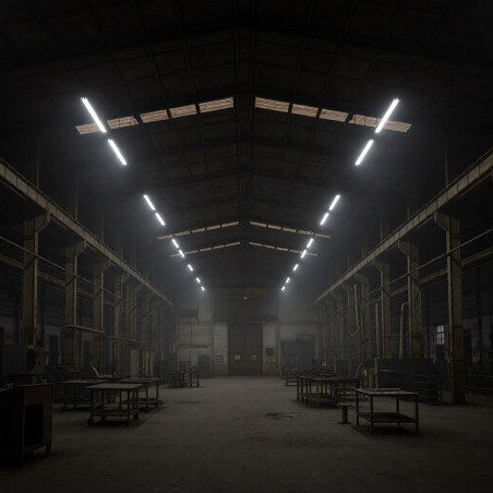 18W LED tube - emergency function