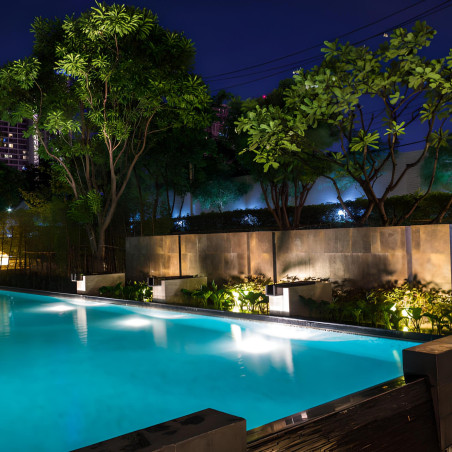 Luz LED para piscina 18W 12/24V IP68