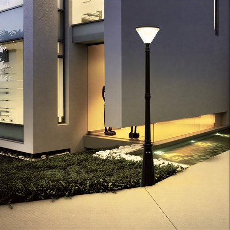 Lampadaire solaire 2M 6W IP65