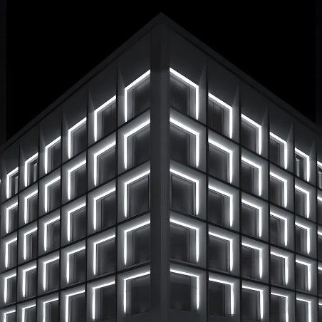 Luz LED 7W efeito de quadro