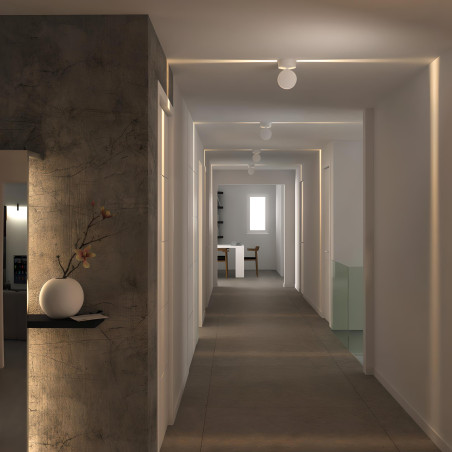 Lampe LED 9W pour profileurs de fenêtres et d'encastrements