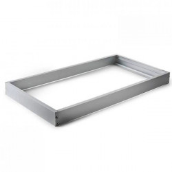 Struttura in alluminio argento per pannello 60x120