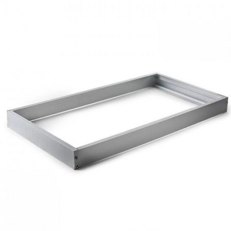 Silberner Aluminiumrahmen für Panel 60x120