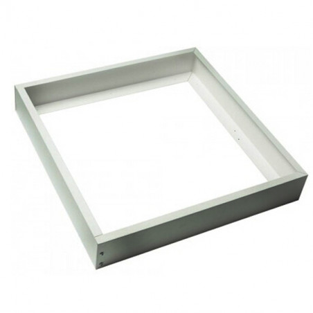 Marco aluminio plata para panel 60x60