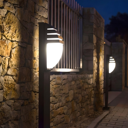 Aplique exterior CURVE E27 IP54 negro