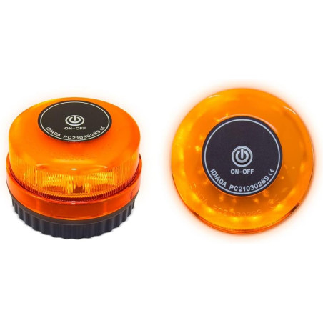 V16 emergency light, approved, magnetic base