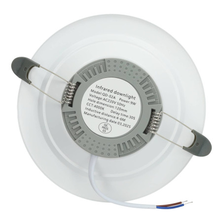 Downlight Led 9W sensore di movimento