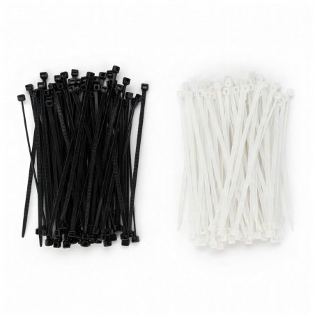 Beutel mit 100 Kabelbindern...