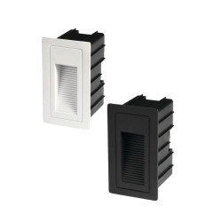 Segnapasso LED da Esterno 3W da Incasso Verticale